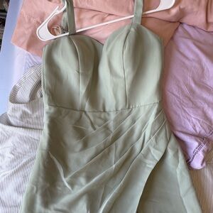 Sage Green JJ’s House Bridesmaid/Formal Dress